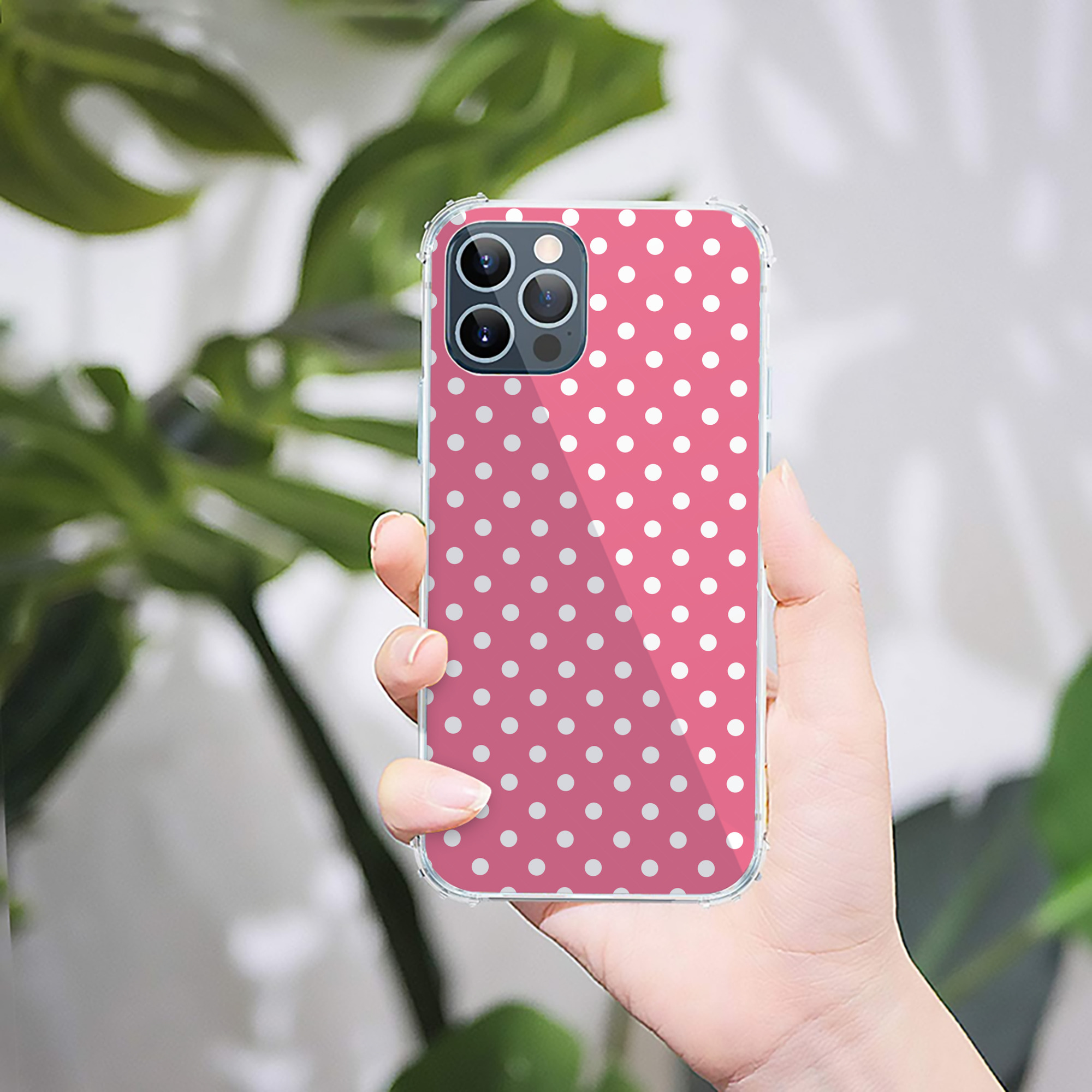 （画像用） Hello Kitty ハローキティ 【iPhone 12シリーズ対応】透明スマホケース（クリアソフトケース）